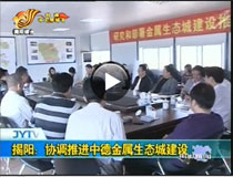 協(xié)調(diào)推進(jìn)中德金屬生態(tài)城建設(shè)