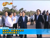 陳綠平:形成強大合力 加快中德金屬生態(tài)城建設(shè)