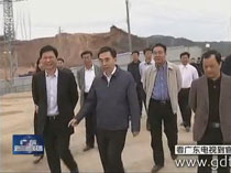 省長(zhǎng)朱小丹實(shí)地查看中德金屬生態(tài)城
